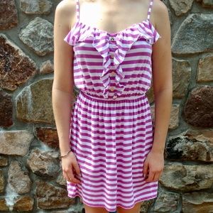 Lilly Pulitzer comfortable cotton ruffle dress